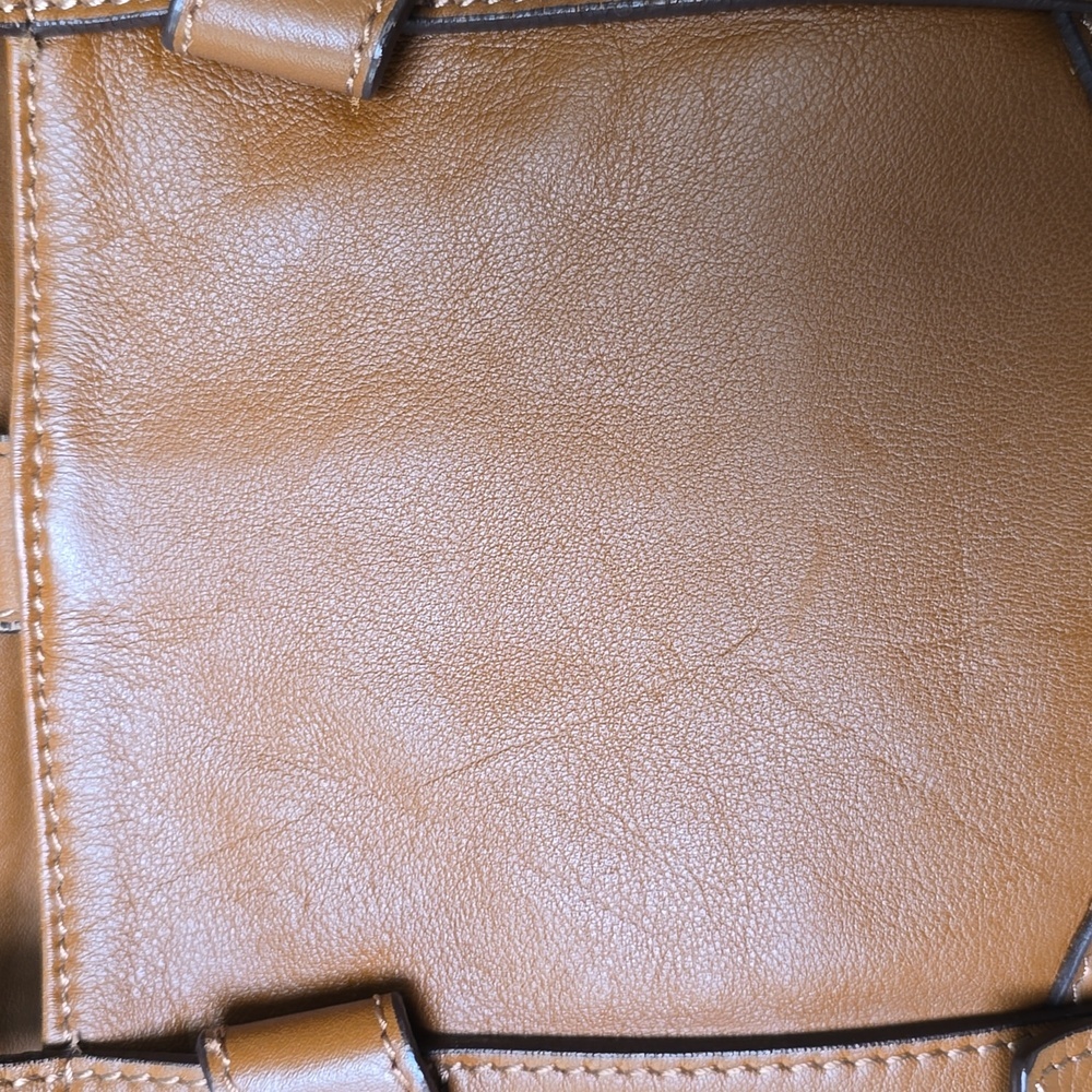 LK BENNETT Medium  Brown Anna Leather Handbag - Picture 7 of 16